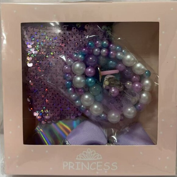 Dress Up for Girls Kids Birthday 7 pieces of mermaid jewelry supplies - Picture 5 of 7